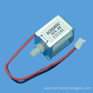 Solenoid valve for medical equipment, DC 6.0V